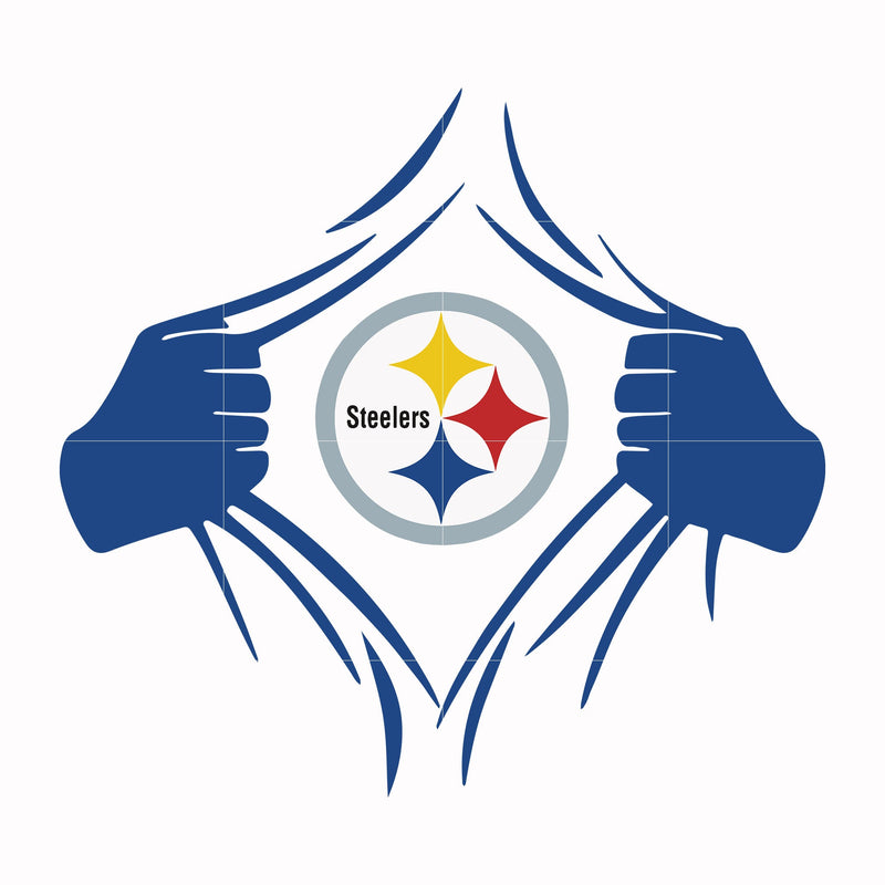 Steelers superman, svg, png, dxf, eps file NFL0000167