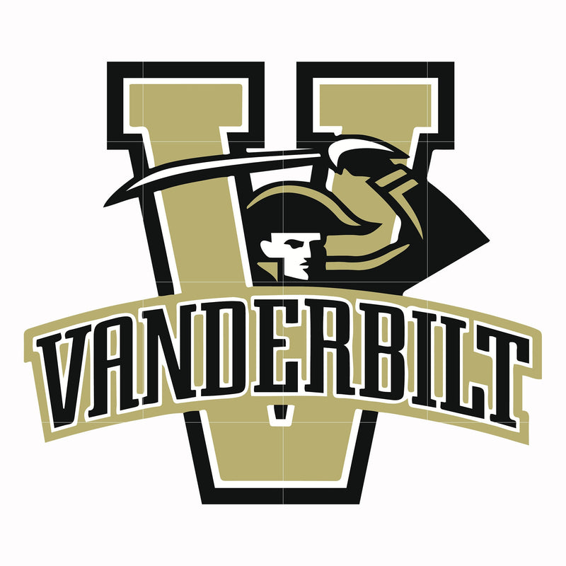 Vanderbilt Commodores svg, png, dxf, eps file NCAA0000322