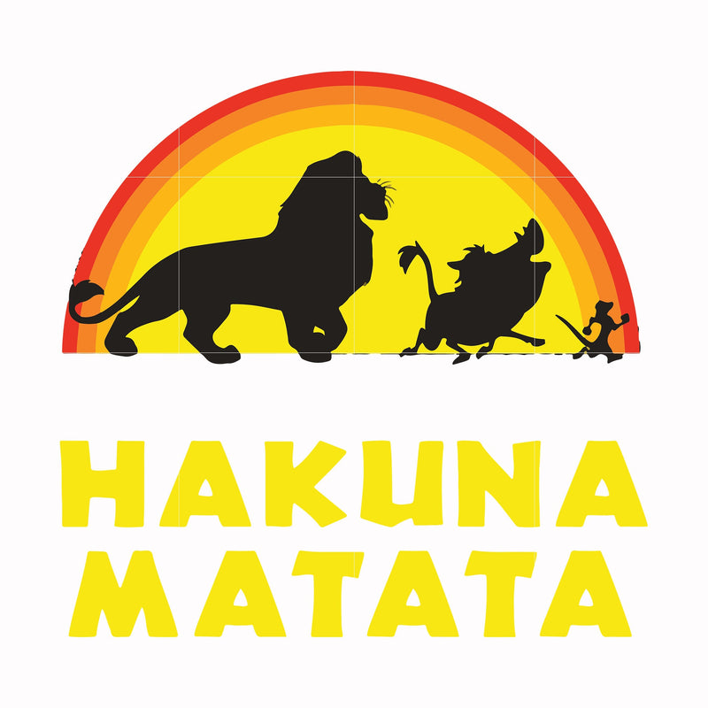 Hakuna Matata svg, png, dxf, eps file FN000158