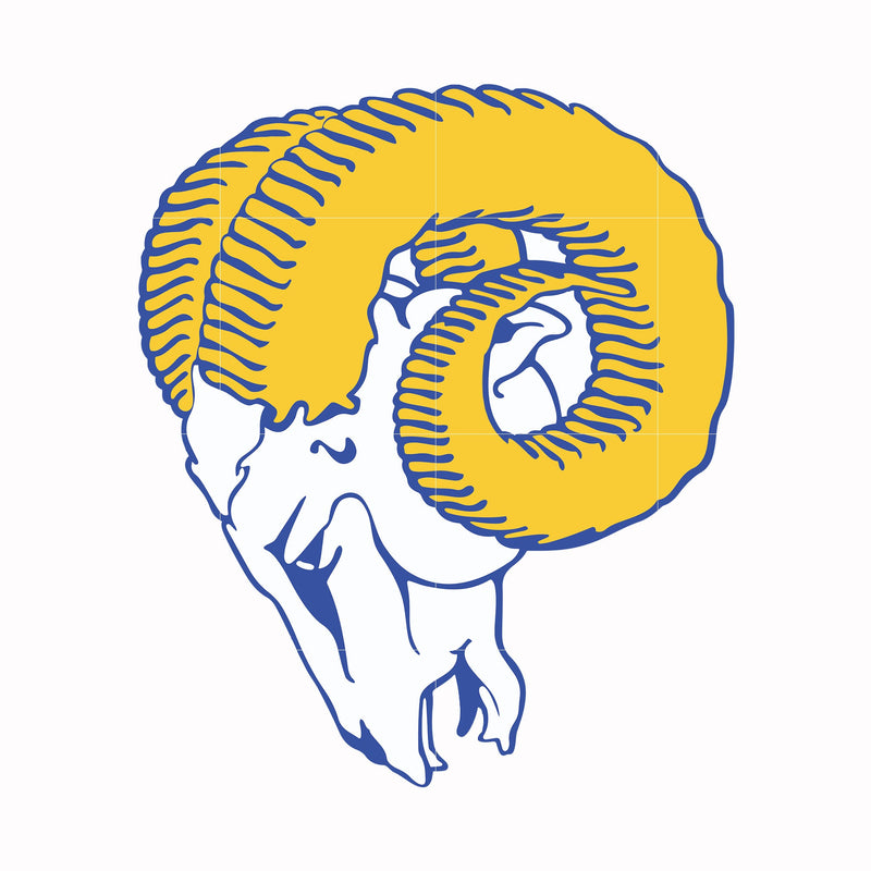 Los Angeles Rams, svg, png, dxf, eps file NFL000015