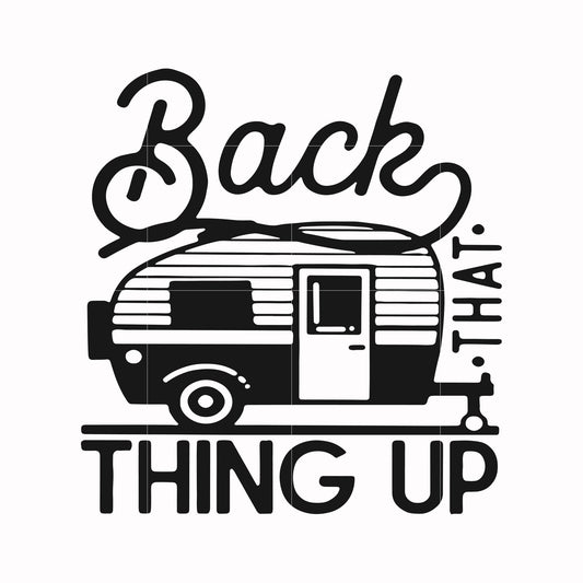 Back thing up svg, png, dxf, eps digital file CMP068