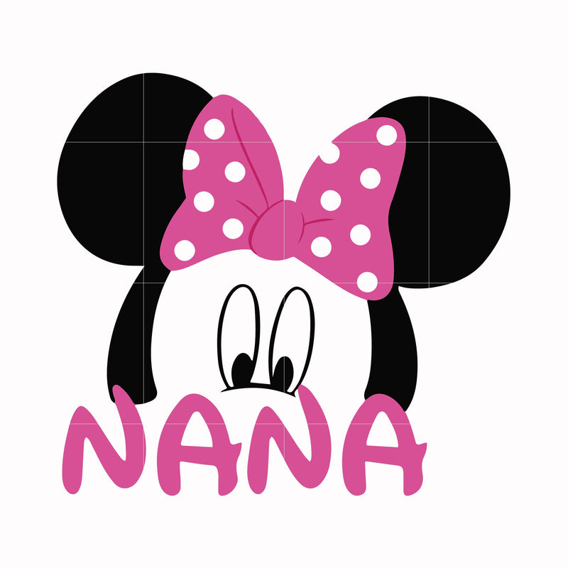 Nana svg, png, dxf, eps file FN0001005