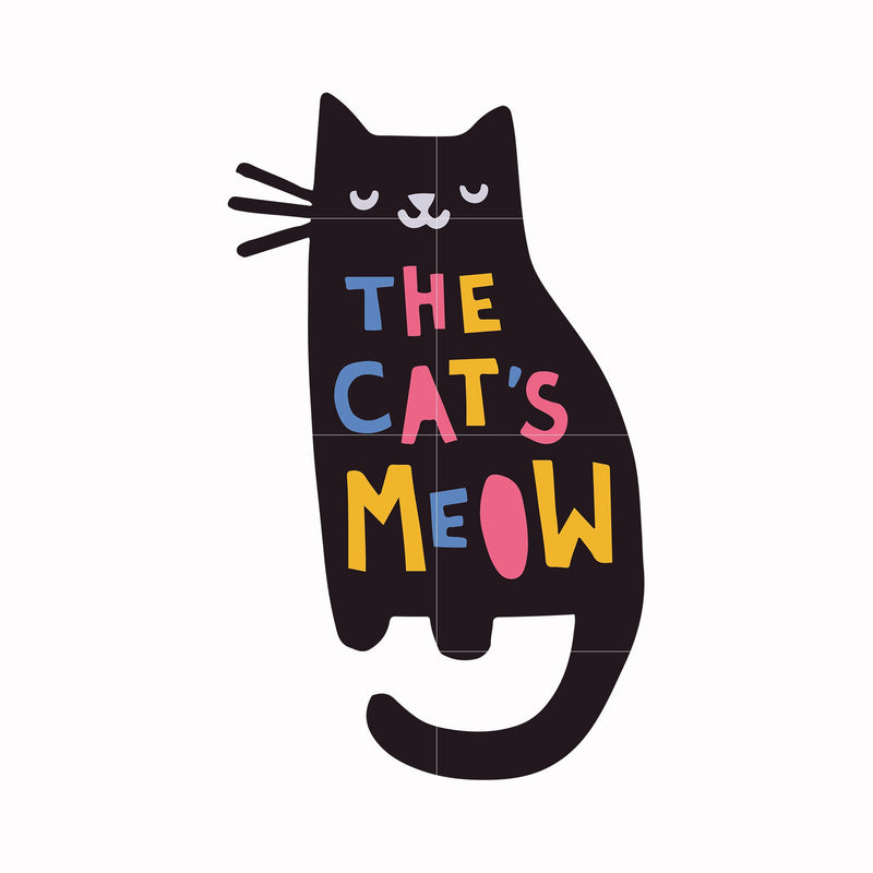 The cat meow svg, halloween svg png, dxf, eps digital file HWL20072020