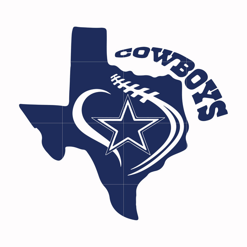 Cowboys nation, svg, png, dxf, eps file NFL0000199