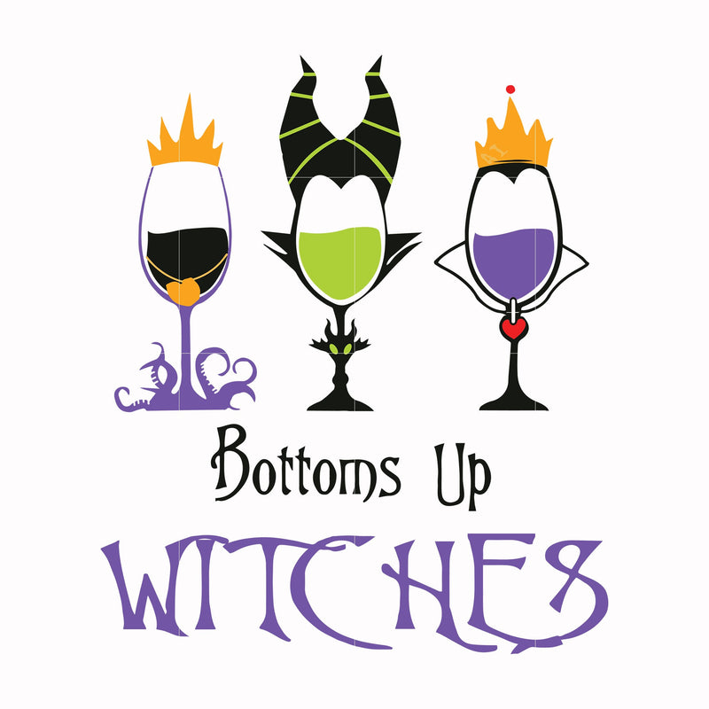 Bottoms up Witches svg, png, dxf, eps file FN00056