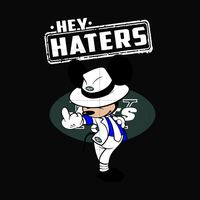 Hey haters Jets svg, png, dxf, eps digital file HLW0244