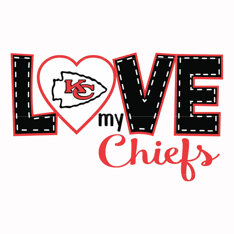 kansas city chief, svg, png, dxf, eps file NFL00002