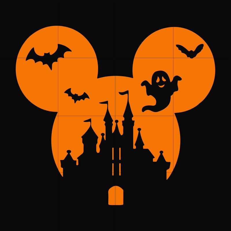 halloween family disneyland svg, png, dxf, eps digital file HLW0133