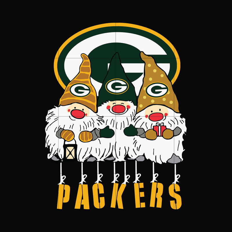 Gnomes Green Bay Packers svg, Gnomes svg, Packers svg, png, dxf, eps digital file NNFL0307001