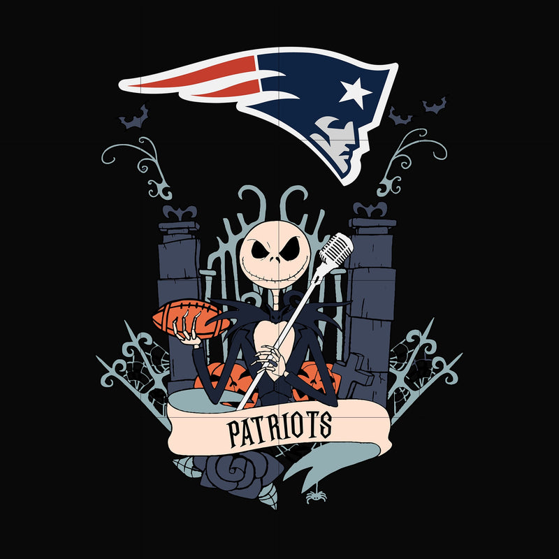 Patriots Jack Halloween svg, png, dxf, eps digital file HLW0300