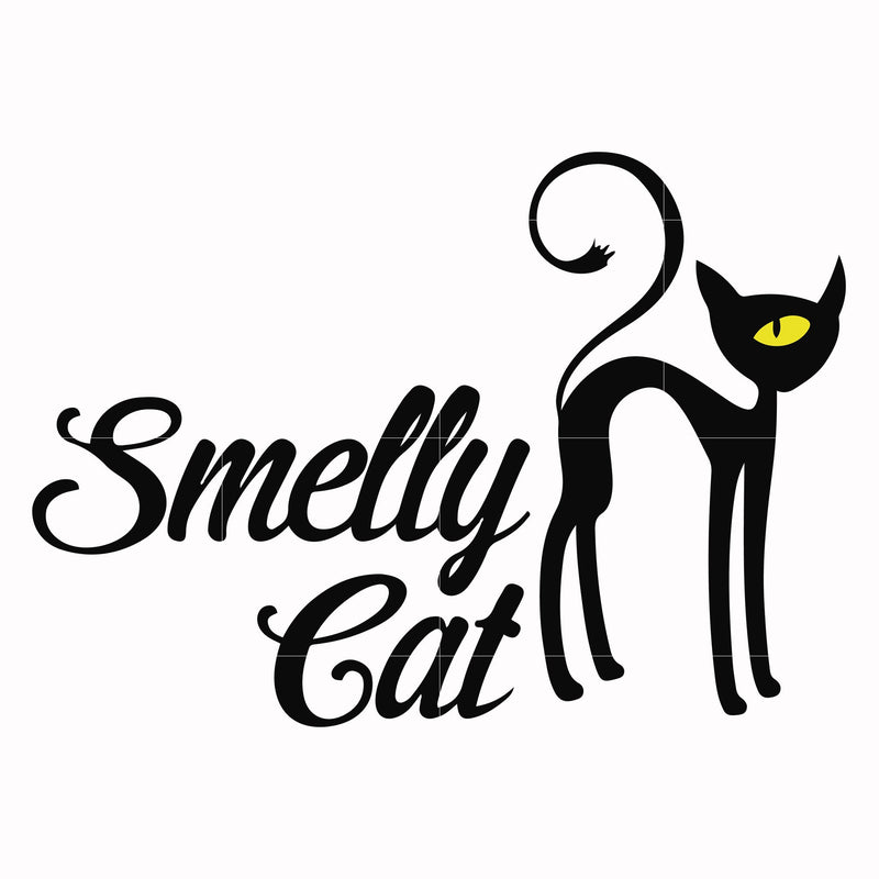 Smelly cat svg, png, dxf, eps file FN0001004