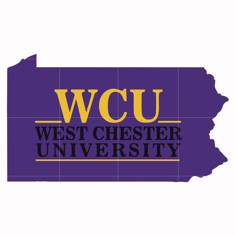 West Chester University svg, png, dxf, eps file NCAA0000343