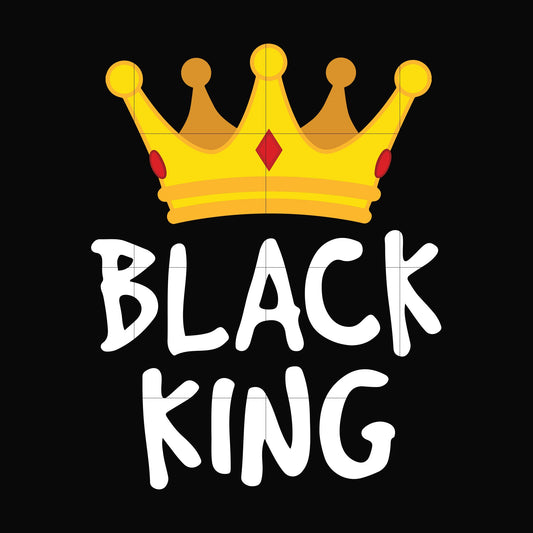 Black king svg, png, dxf, eps digital file TD116