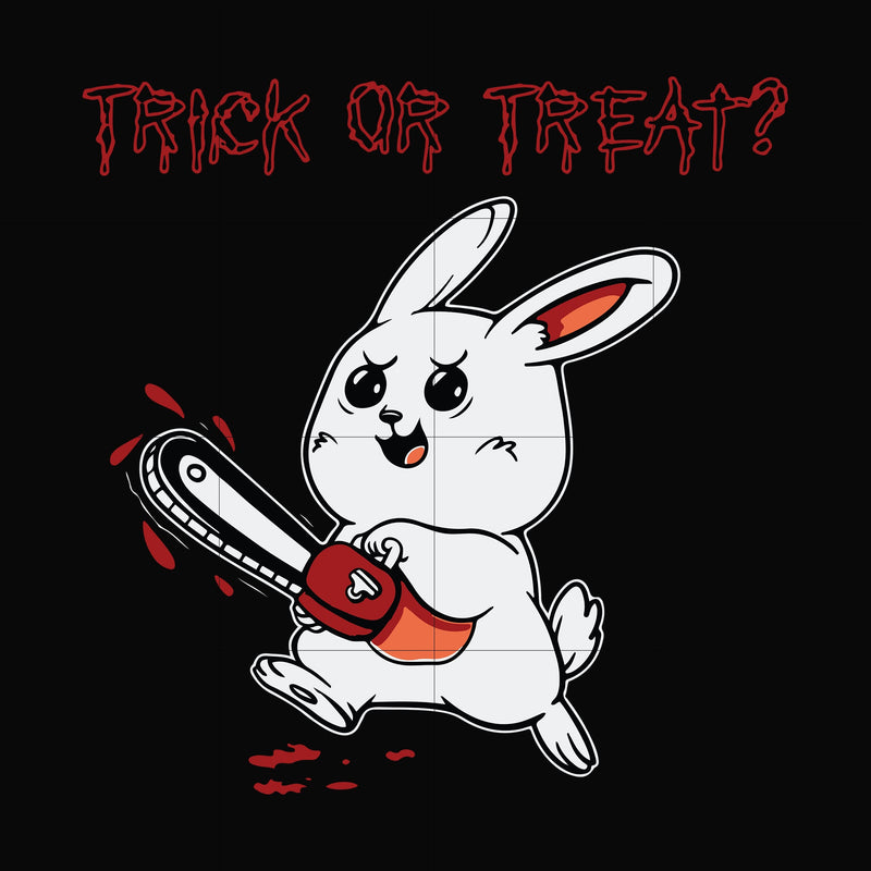 Trick or treat Rabbit svg, halloween svg png, dxf, eps digital file HWL17072024