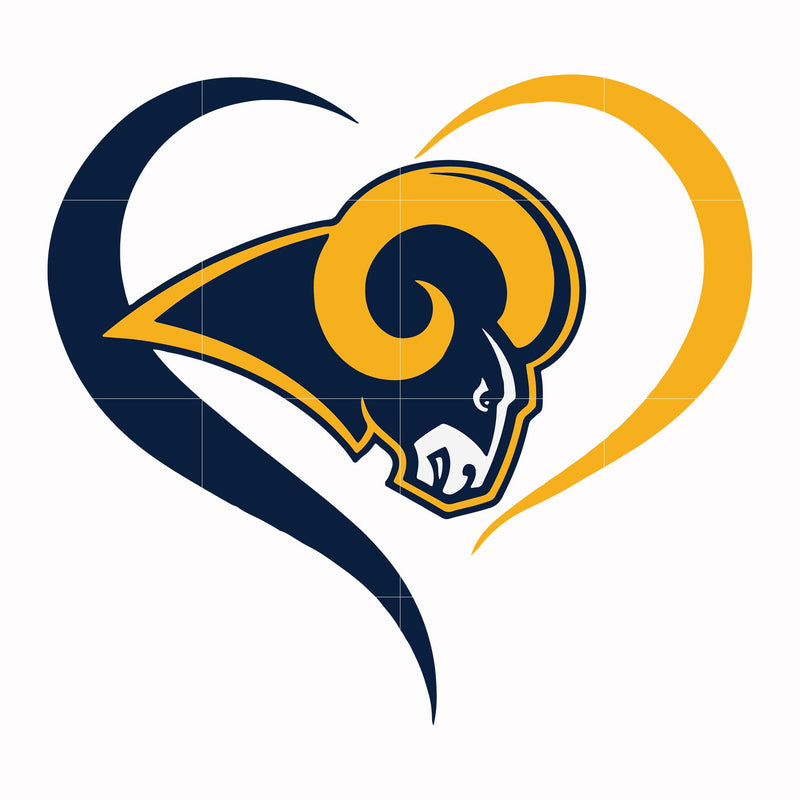 Los Angeles Rams, svg, png, dxf, eps file NFL000026