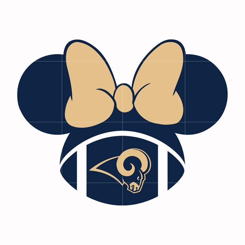 Los Angeles Rams, svg, png, dxf, eps file NFL000024