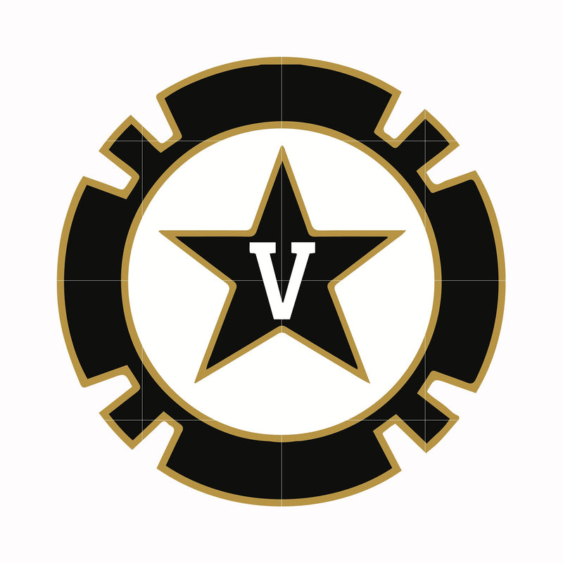 Vanderbilt Commodores svg, png, dxf, eps file NCAA0000316