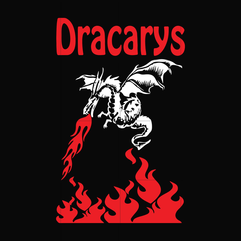 Dracarys svg, png, dxf, eps file FN000299