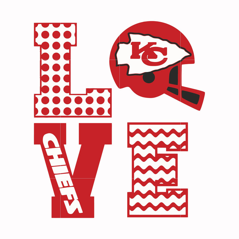 kansas city chief, svg, png, dxf, eps file NFL00004