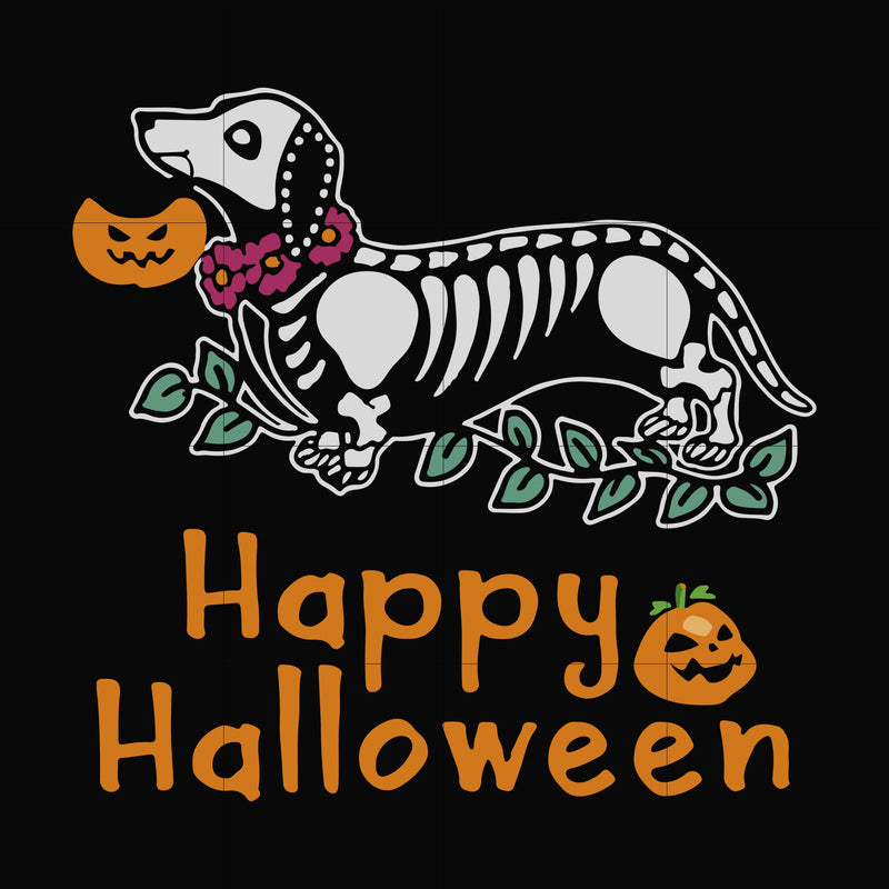 Happy halloween svg, png, dxf, eps, digital file HLW0057