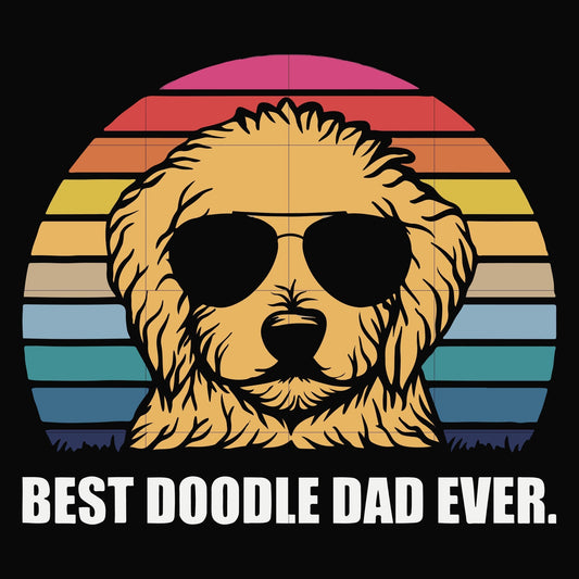 Best doodle dad ever svg, png, dxf, eps file FN000966