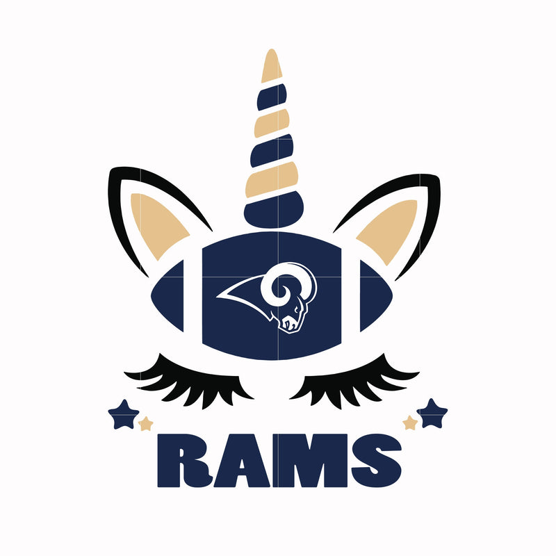 Los Angeles Rams, svg, png, dxf, eps file NFL000025