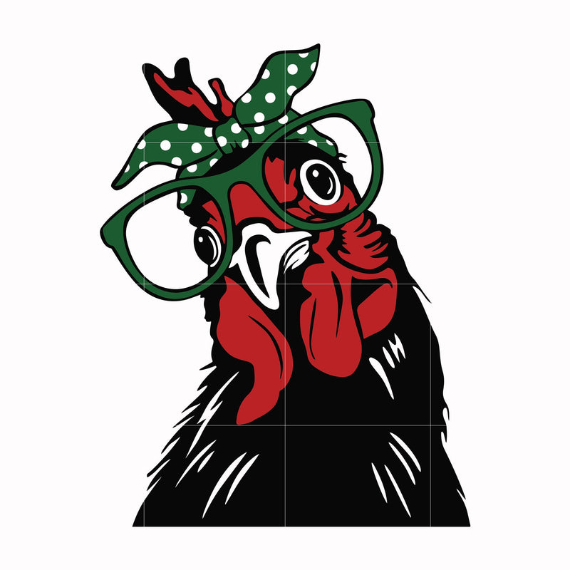 Rooster svg, png, dxf, eps file FN000991