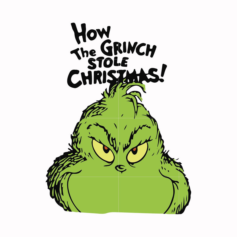 How the Grinch stole Chrismas svg, png, dxf, eps digital file NCRM0078