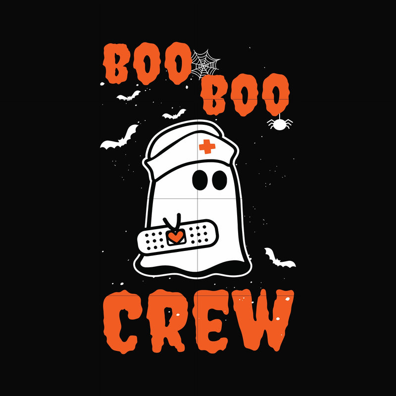 Boo boo crew svg, png, dxf, eps digital file HLW0095