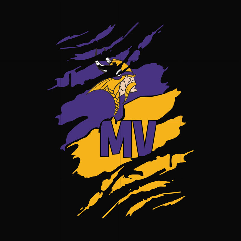 Minnesota Vikings svg, png, dxf, eps digital file HLW0276