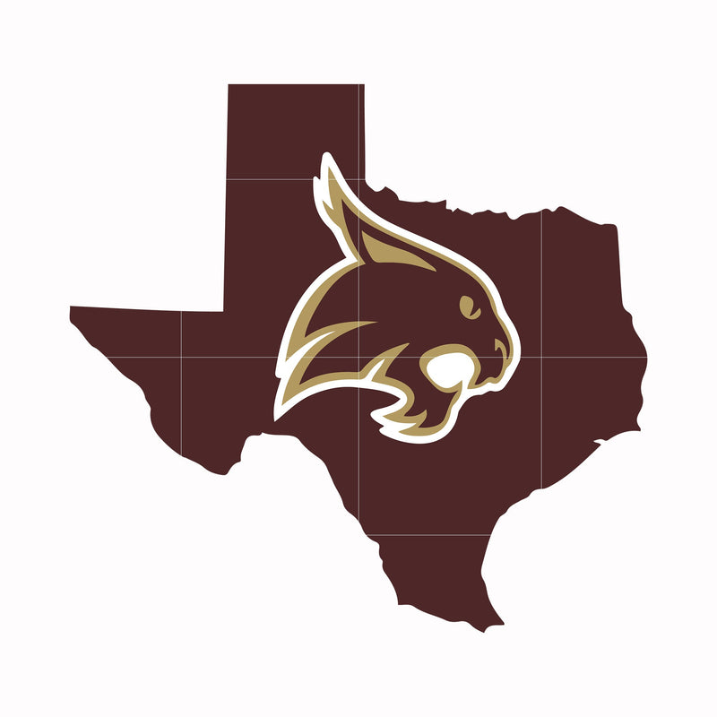 Texas State Bobcats svg, png, dxf, eps file NCAA0000290