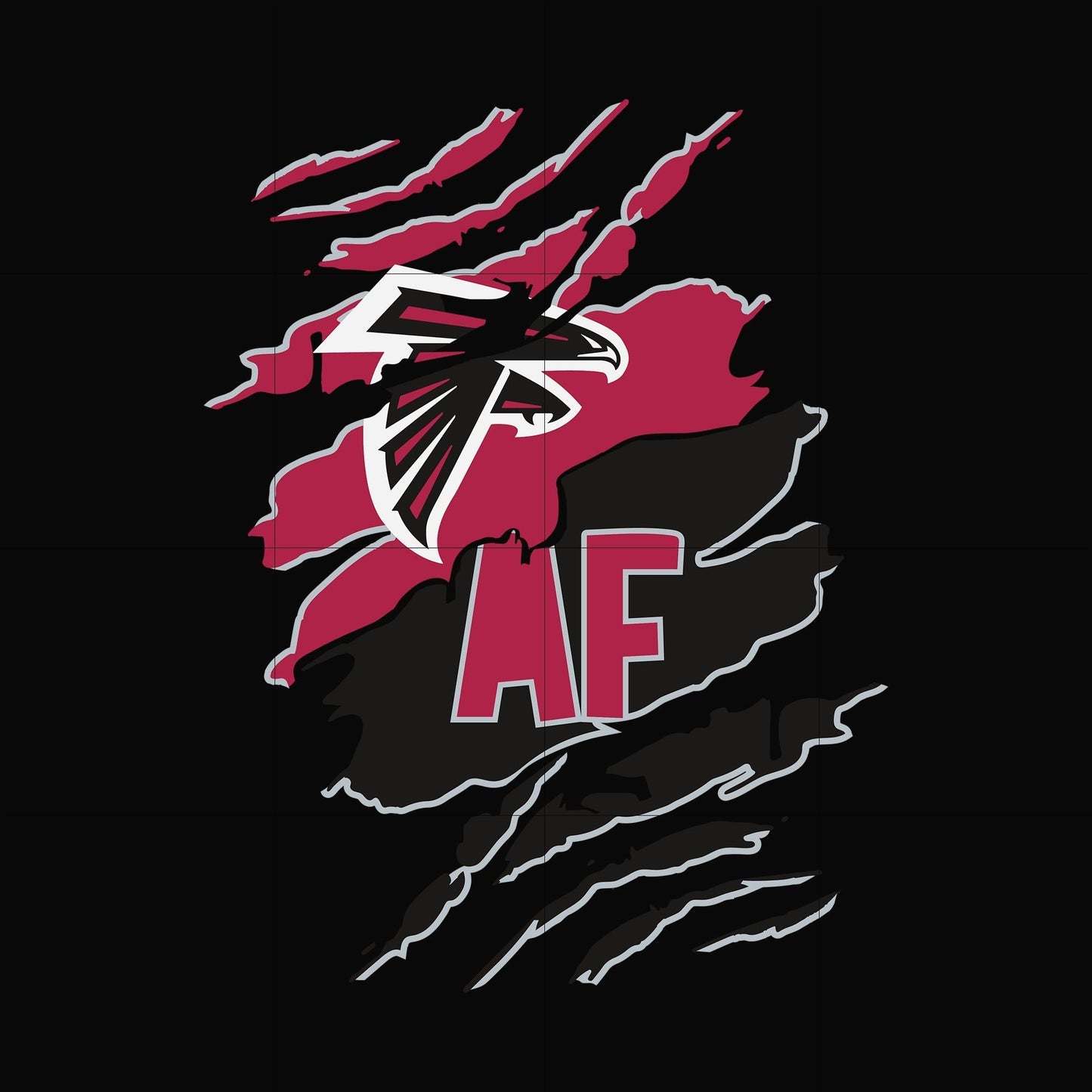 Atlanta Falcons svg, png, dxf, eps digital file HLW0266