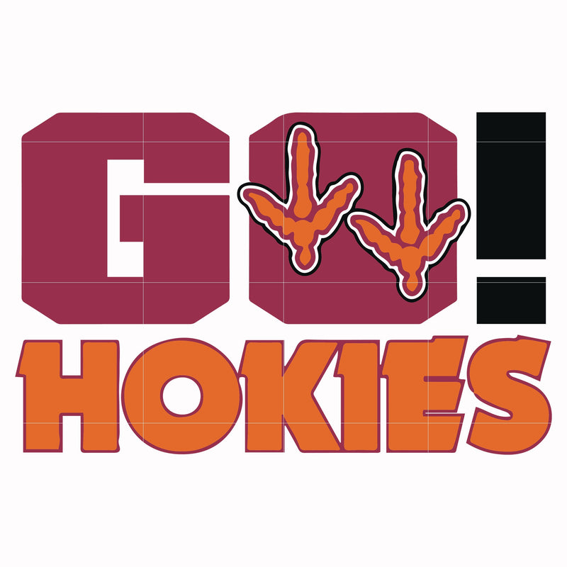 Virginia Tech Hokies svg, png, dxf, eps file NCAA0000331