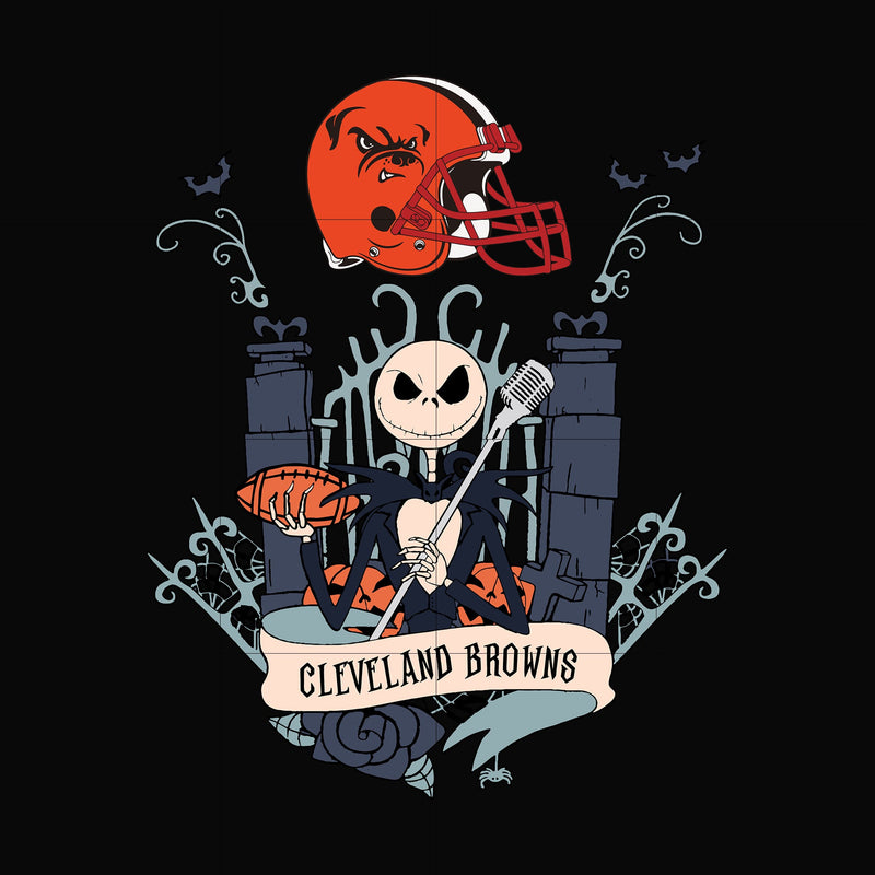 Clevelans Browns Jack Halloween svg, png, dxf, eps digital file HLW0304