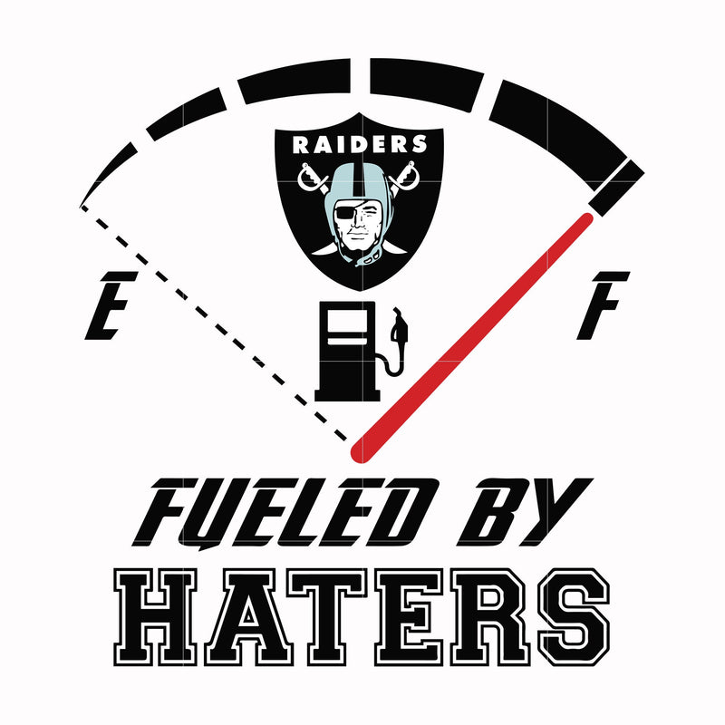 Las Vegas Raiders fueled by haters, svg, png, dxf, eps file NFL0000187