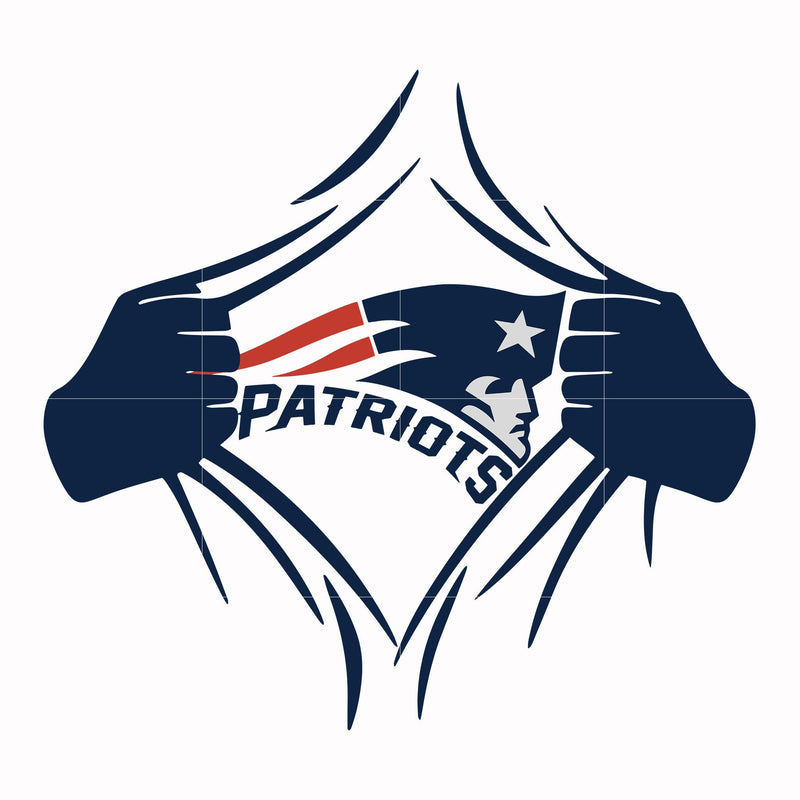 New england patriots, svg, png, dxf, eps file NFL000063