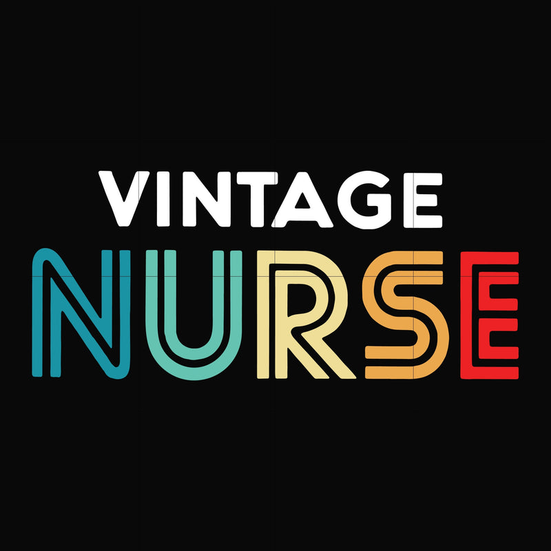 Vintage nurse svg, png, dxf, eps digital file HLW0099