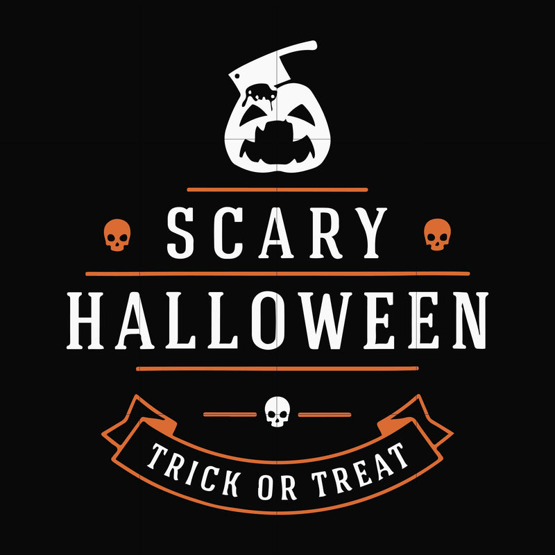 Scary Halloween svg, halloween svg png, dxf, eps digital file HWL17072023