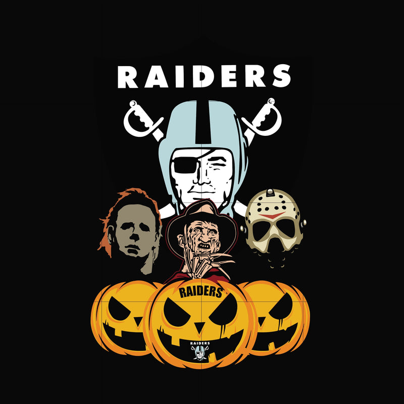 Raiders svg, png, dxf, eps digital file HLW0224