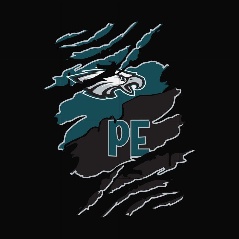 Philadelphia Eagles svg, png, dxf, eps digital file HLW0265