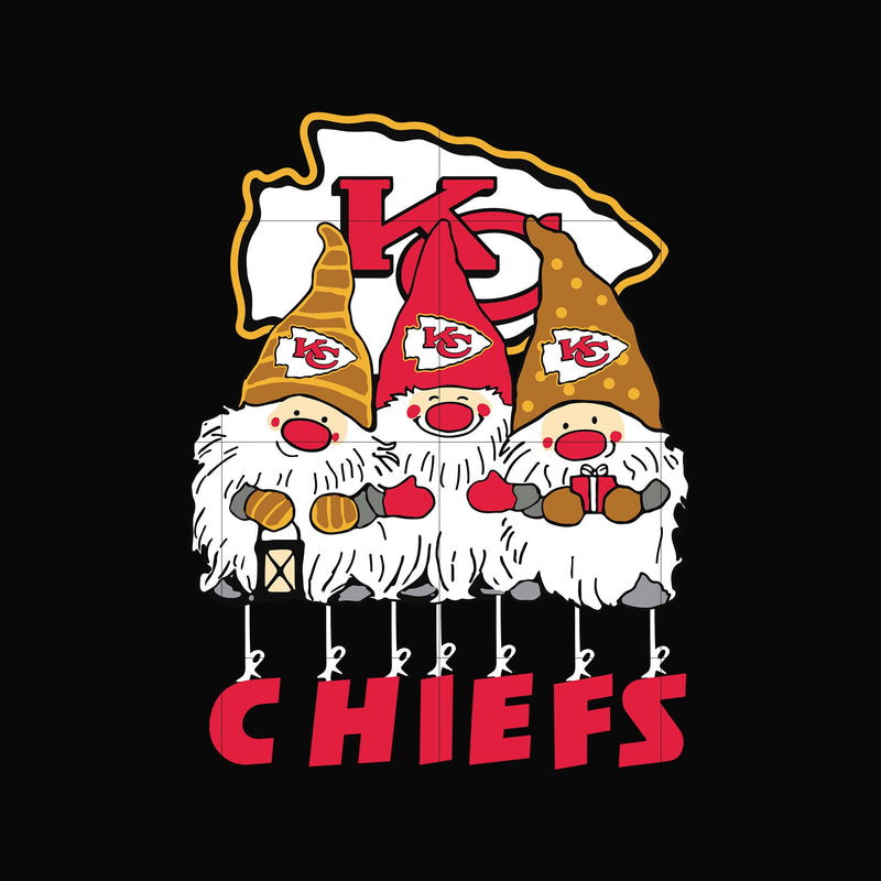 Gnomes Kansas City Chiefs svg, Gnomes svg, Chiefs svg, png, dxf, eps digital file NNFL0307013