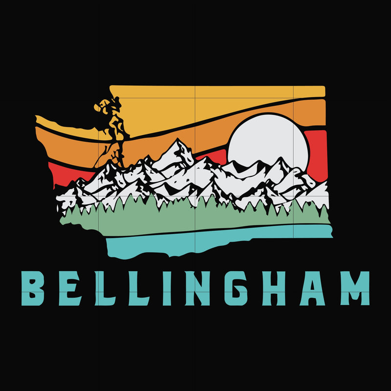 Bellingham svg, camping svg, png, dxf, eps digital file CMP096