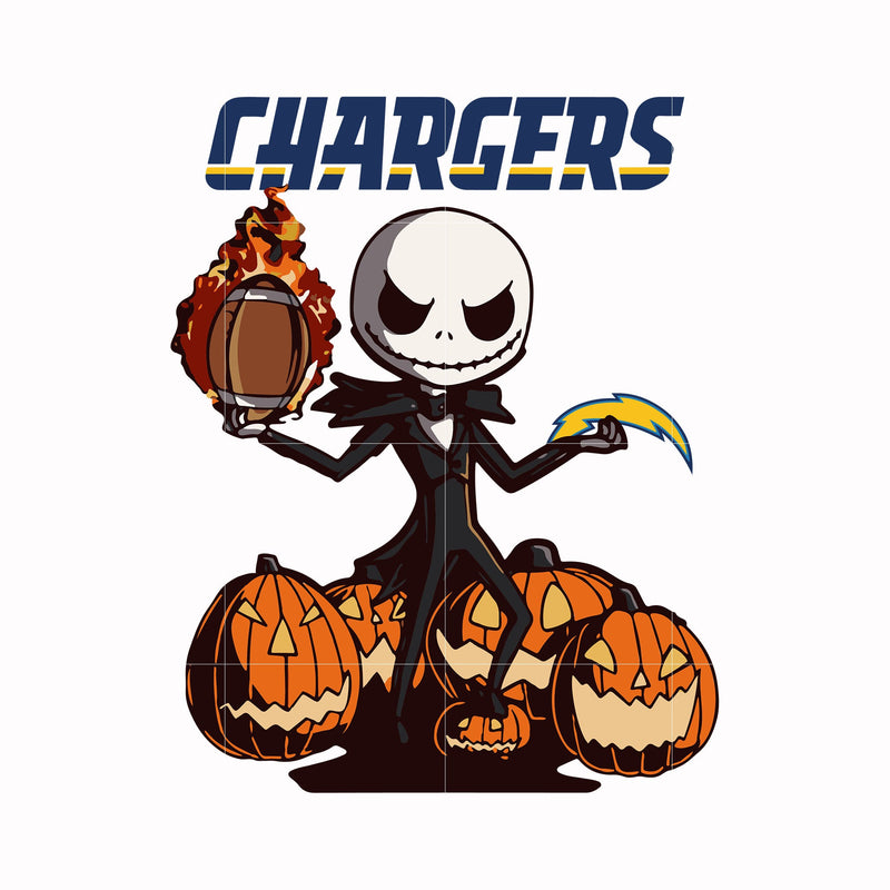 Chargers Jack svg, png, dxf, eps, digital file HLW0066