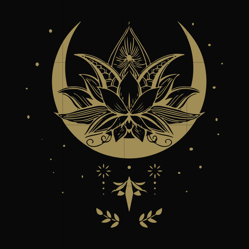 Galaxy Lotus svg, png, dxf, eps digital file TD89