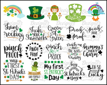 St. Patrick Day SVG Bundle - Digital download
