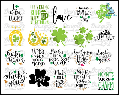 St. Patrick Day SVG Bundle - Digital download