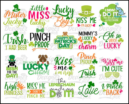 St. Patrick Day SVG Bundle - Digital download