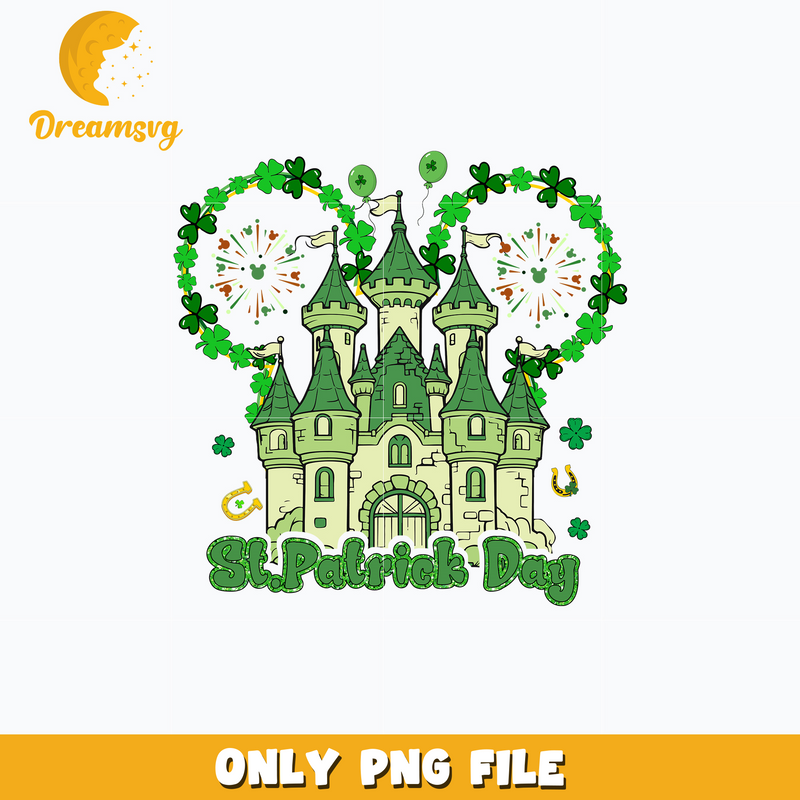 Mickey castle st. saint patrick's day png