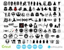 Star Wars mega clipart bundle, SVG cut files for Cricut / Silhouette, Star Wars designs for sublimation, instant download