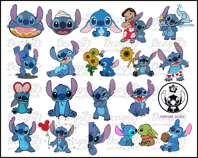 Stitch Svg Bundle - Digital download